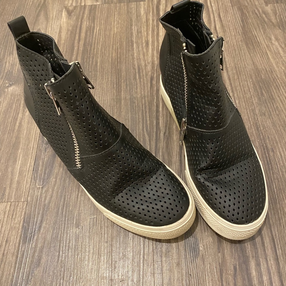 Steve Madden wedge booties